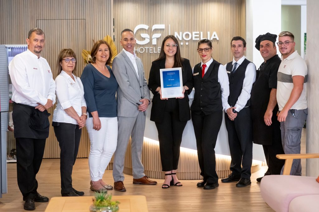 GF Hoteles receives 4 HolidayCheck awards 3 GF Noelia recibe la recomendación HolidayCheck 2023
