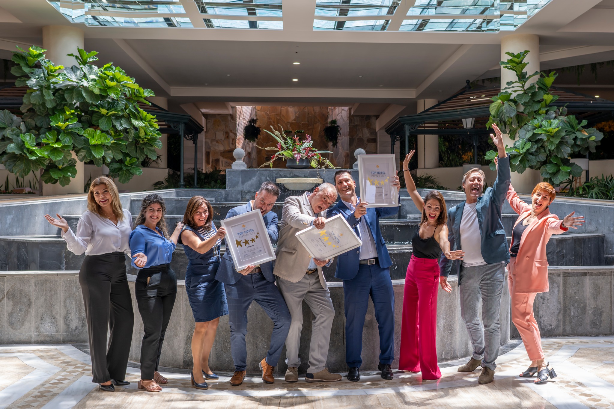 GF Hoteles recibe el top hotel partner