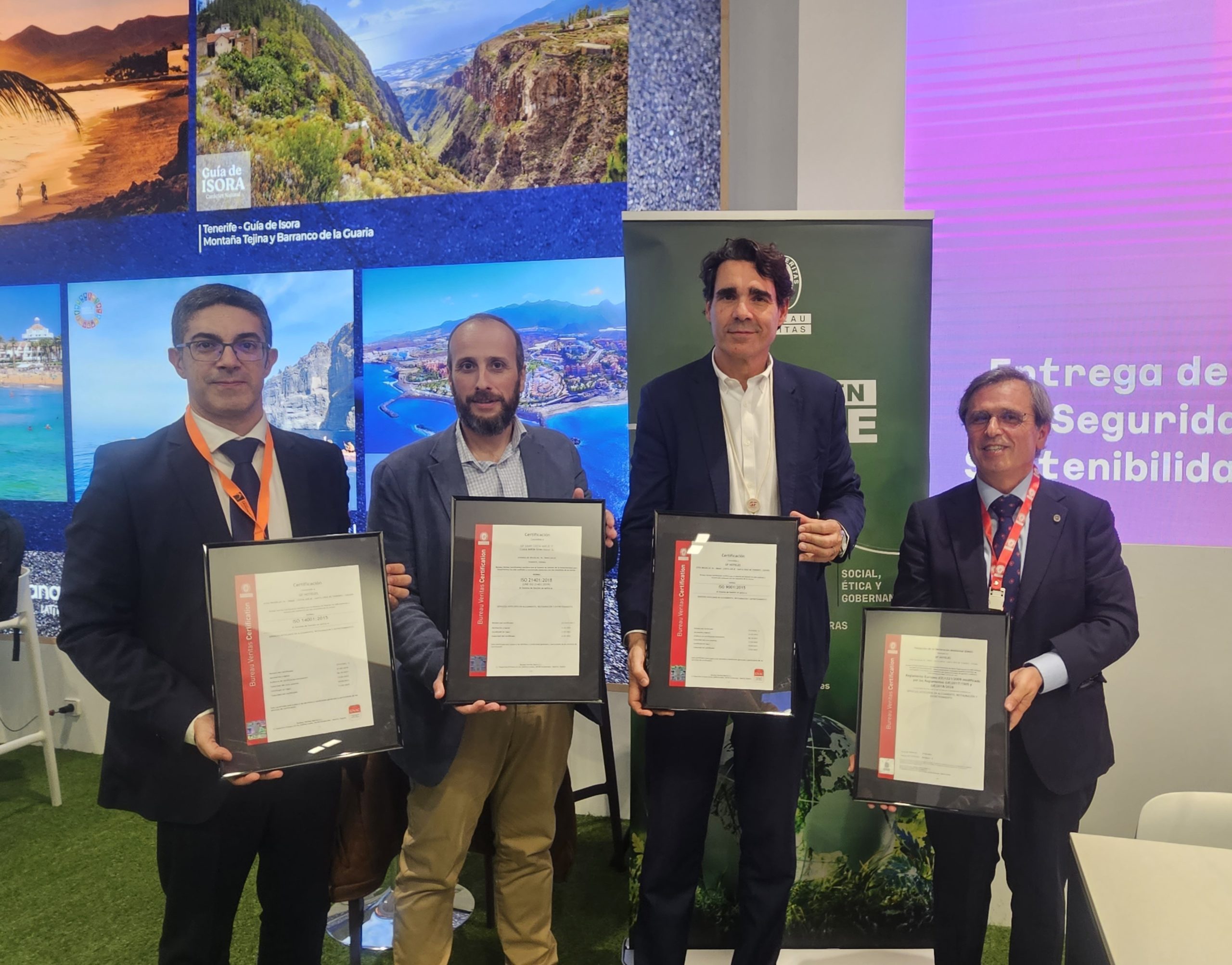 GF Hoteles renueva sus certificaciones marcando pautas de la sostenibilidad en Fitur